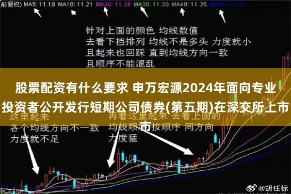 股票配资有什么要求 申万宏源2024年面向专业投资者公开发行短期公司债券(第五期)在深交所上市