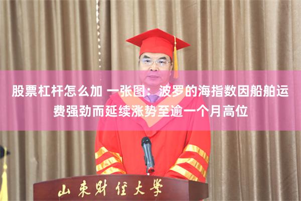 股票杠杆怎么加 一张图：波罗的海指数因船舶运费强劲而延续涨势至逾一个月高位